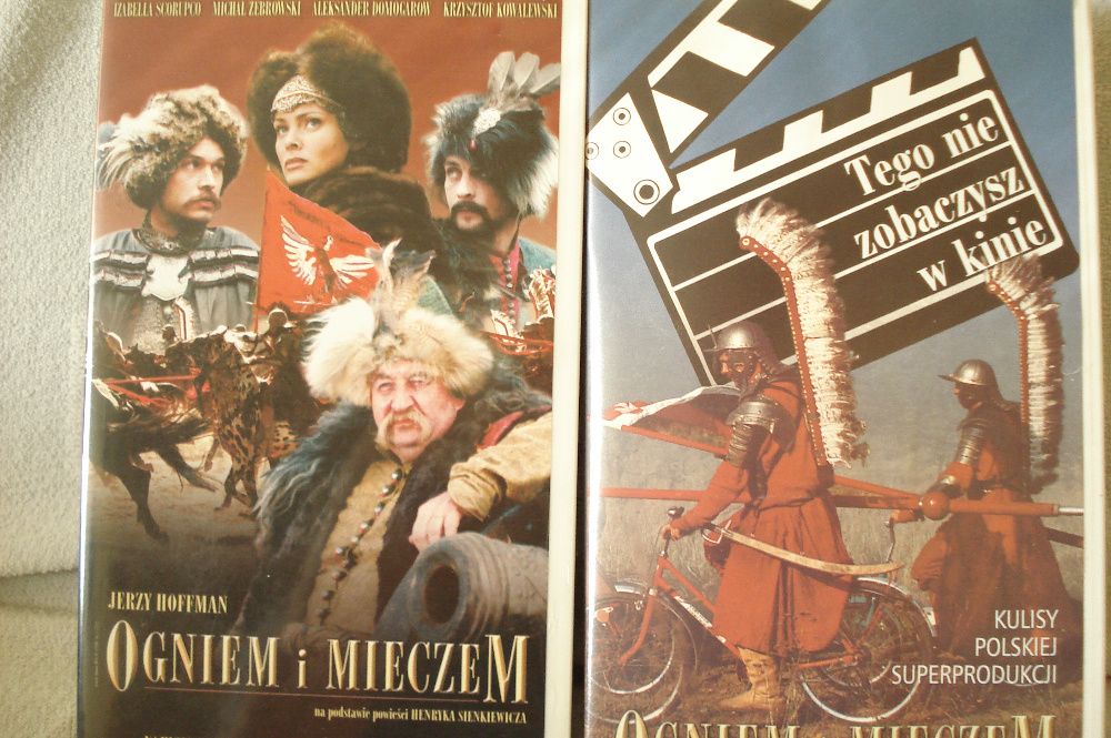 Ogniem i Mieczem film VHS, 2 szt. - sprzedam