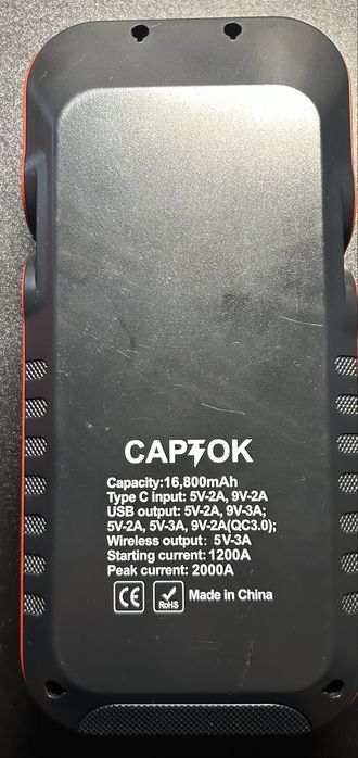 Starter Urządzenie rozruchowe 4w1