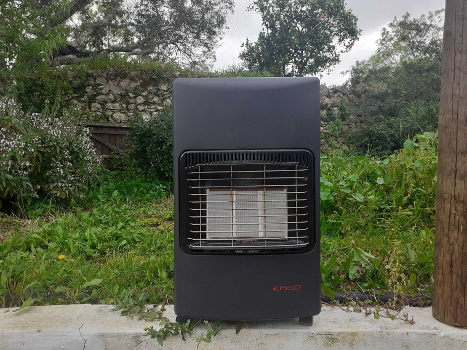 Aquecedor a gás com redutor incluído