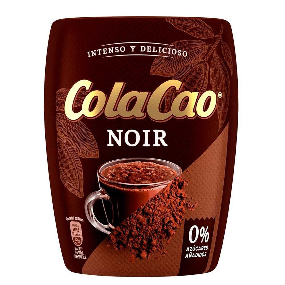 Какао напій Cola Cao Noir 0% цукру (без пальмової олії), 300 г