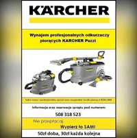 Odkurzacz piorący pranie tapicerki Karcher puzzi wynajem