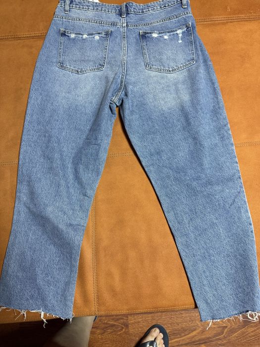 Джинсы рваные размер 14