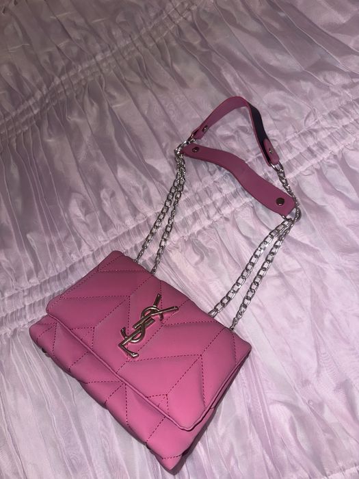 Różowa torebka ysl