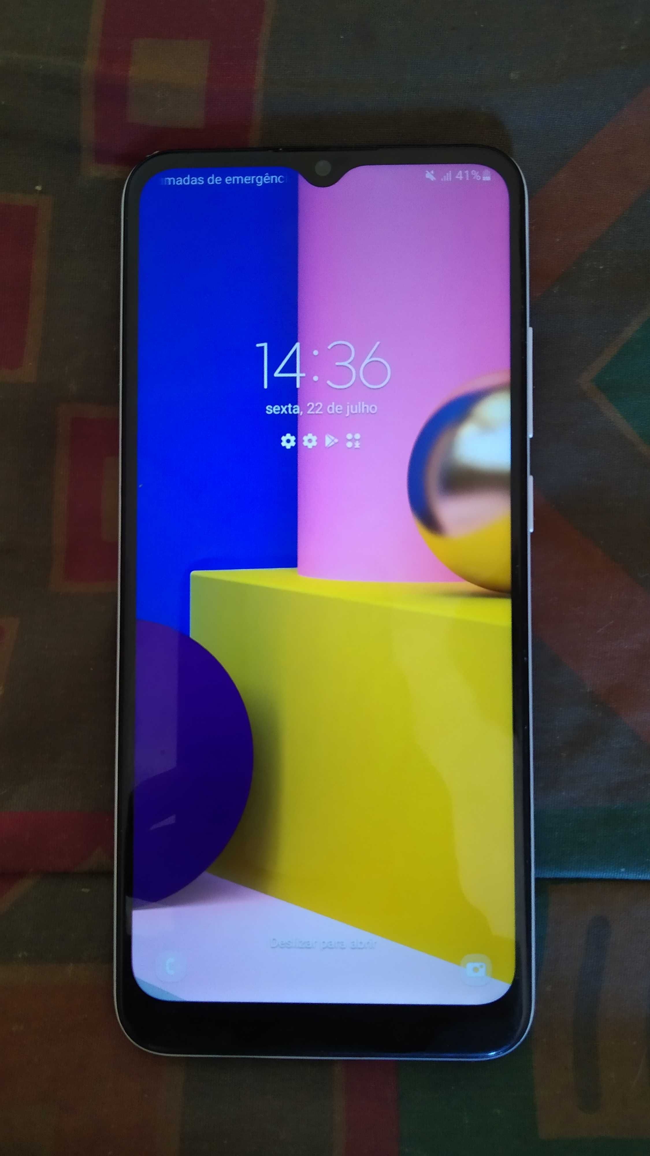 samsung a02s  Como Novo +capa +carregador (Aceito Trocas)