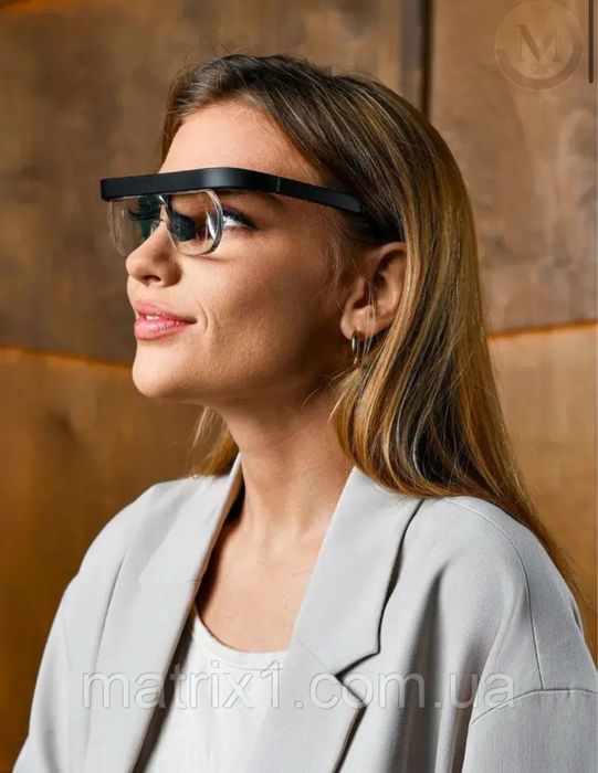 Лупа очки увеличительные с сменными линзами в чехле 11537A