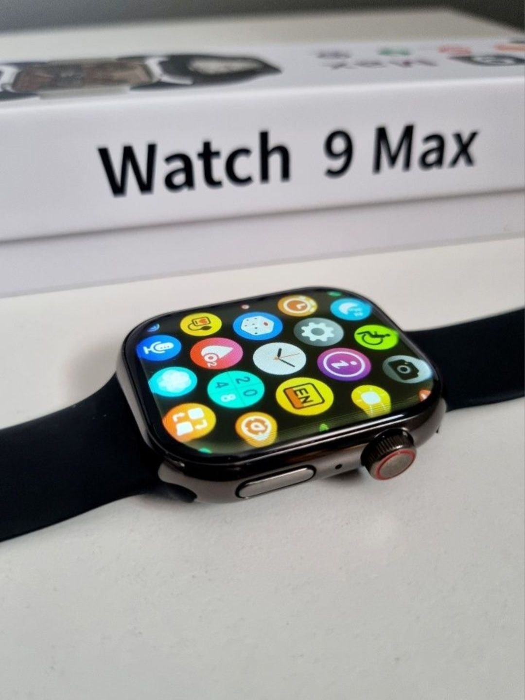 Smartwatch czarny S9 max