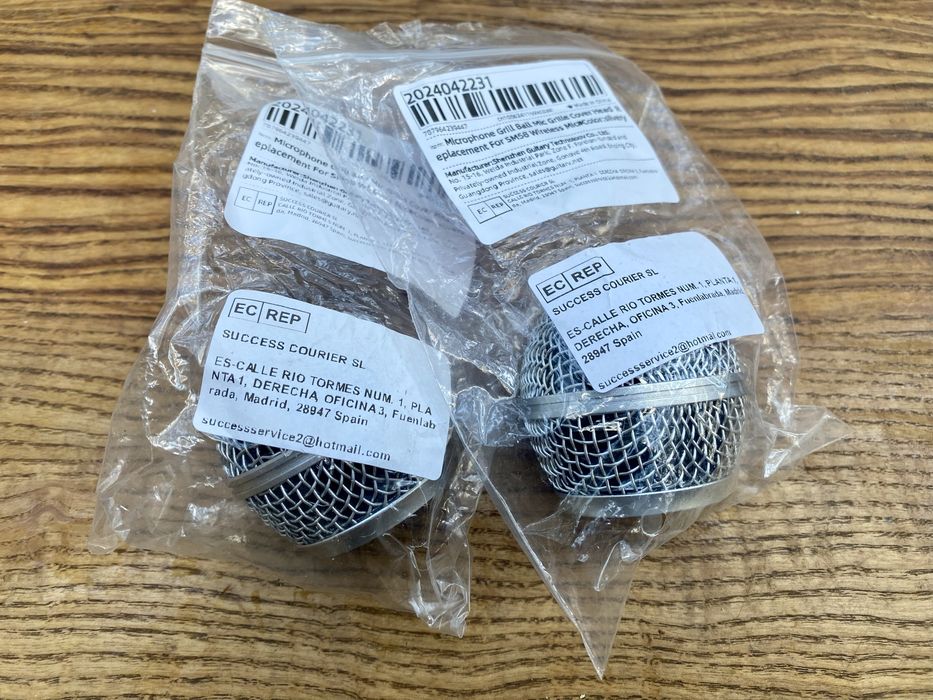 Osłona mikrofonu Sure M58 grill siatka 2szt.