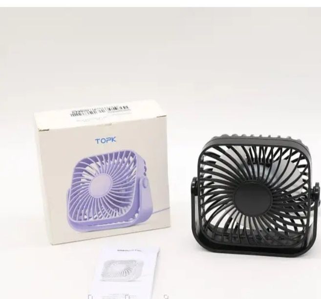 Мини Вентилятор для офиса, для дома, в автомобиль. .