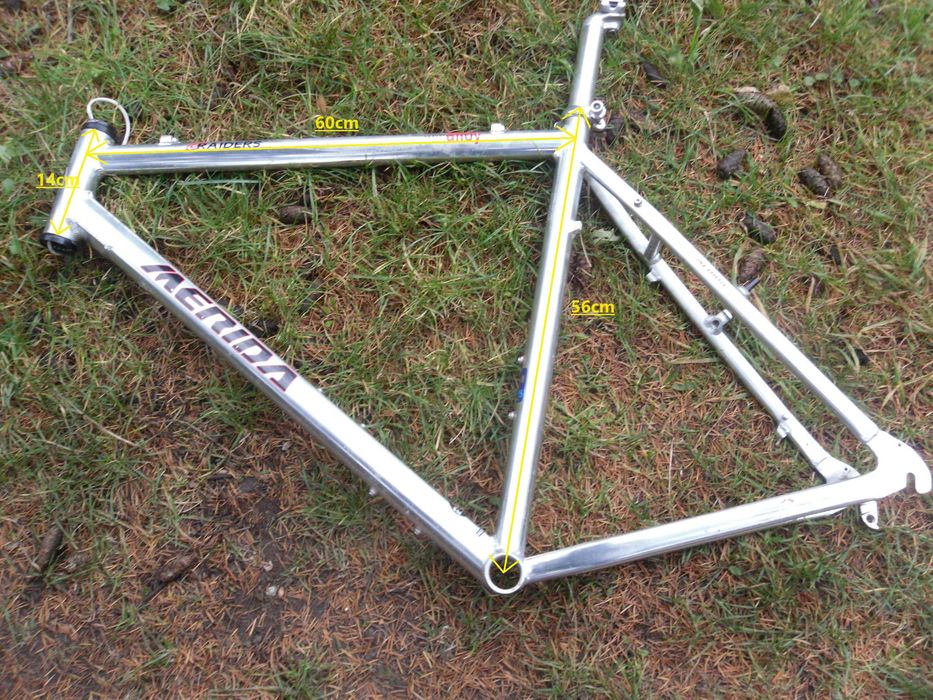 MERIDA RIDERS rama MTB Alu 7005 Roz.22''  Koła 26/27,5  Ritchey LOGIC