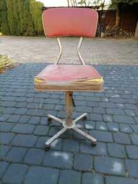Fotel kręcony krzesło PRL