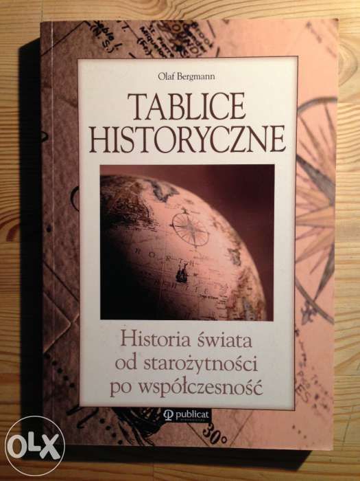 Tablice historyczne- Historia świata od starożytności po współczesność