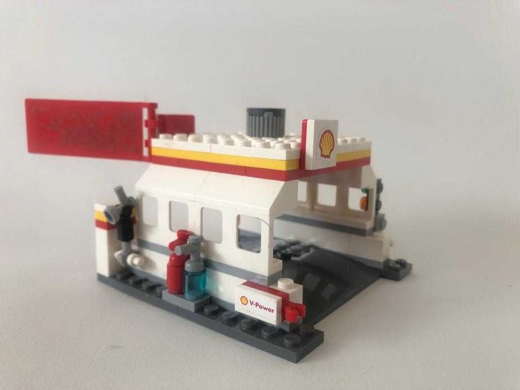Lego shell stacja benzynowa  i cysterna 40196 i 40195