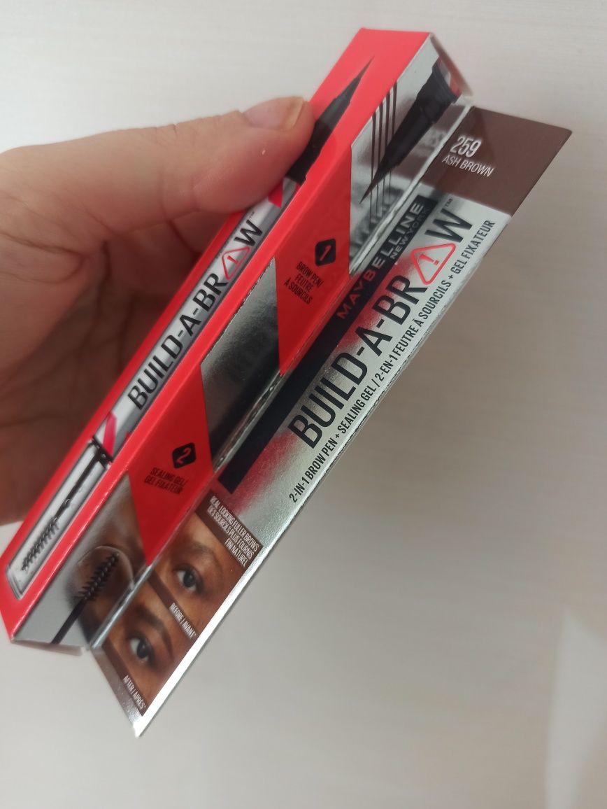 Build a brow maybelline do brwi ash brown 259 NOWY