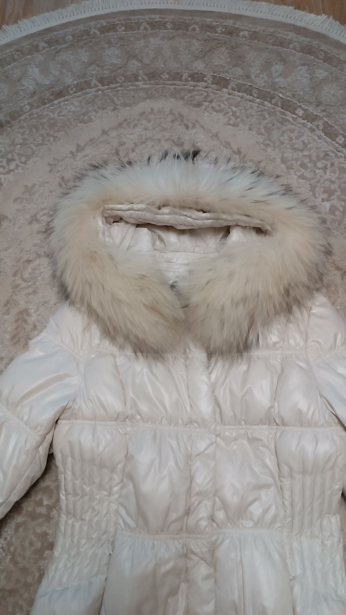 Пальто пуховик зима
