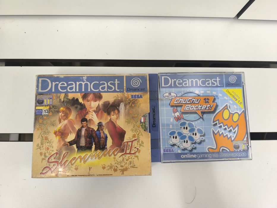 Jogos Dreamcast Shenmue 2 / Chuchu Rocket