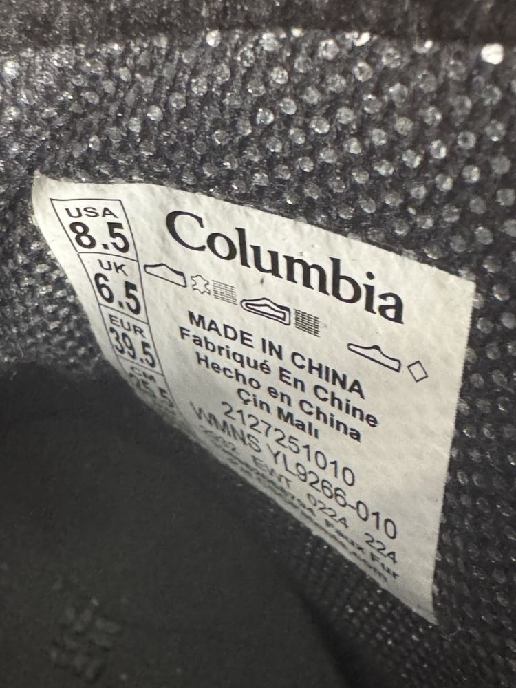 Жіночі черевики Columbia Нові 39,5.