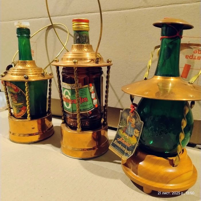 Музыкальные бутылки Медь Германия