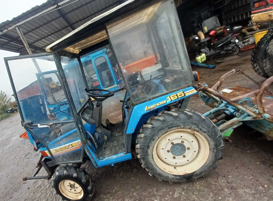 Traktorek Iseki komplet odśnieżanie glebogryzarka