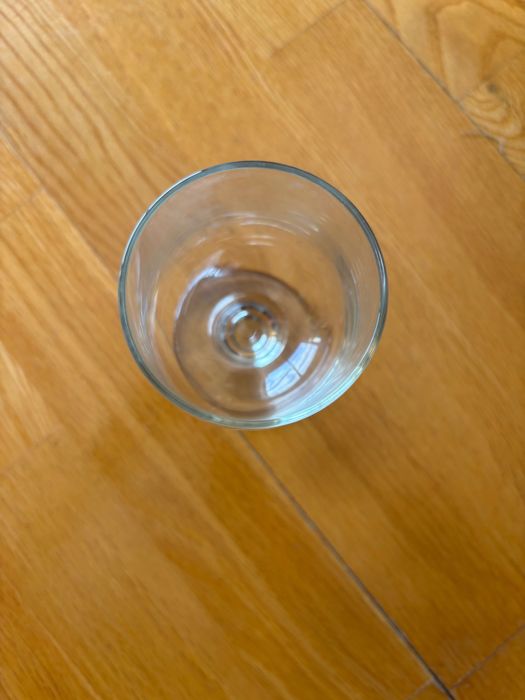 Conjunto de copos de agua