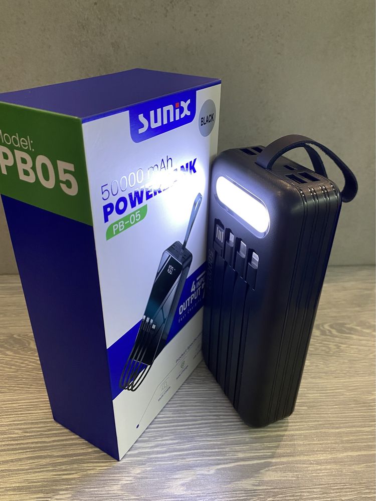 Power Bank Sunix 50000mAh Оригинал! Гарантия качества 100%.