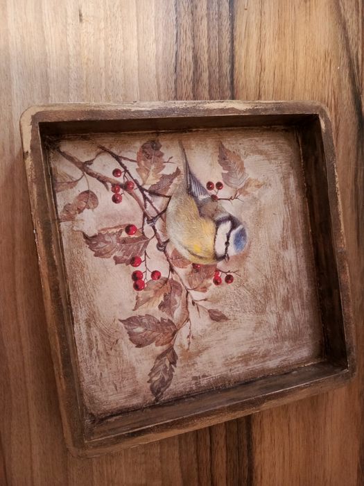 Ozdobna tacka handmade