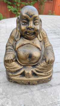 Figurka gruby Budda ozdoba ogrodowa