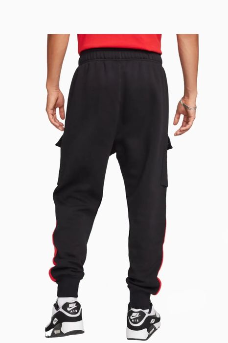Spodnie dresowe z kieszeniami logowane Nike XL