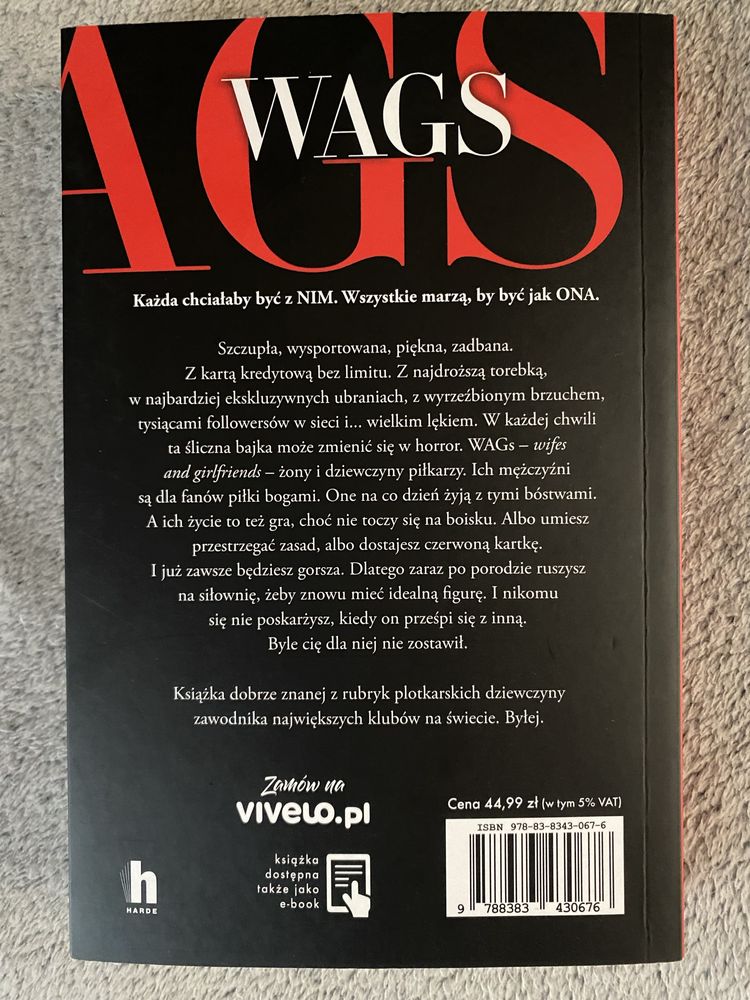 Książka Jessica Ziółek - WAGS cała prawda o kobietach piłkarzy