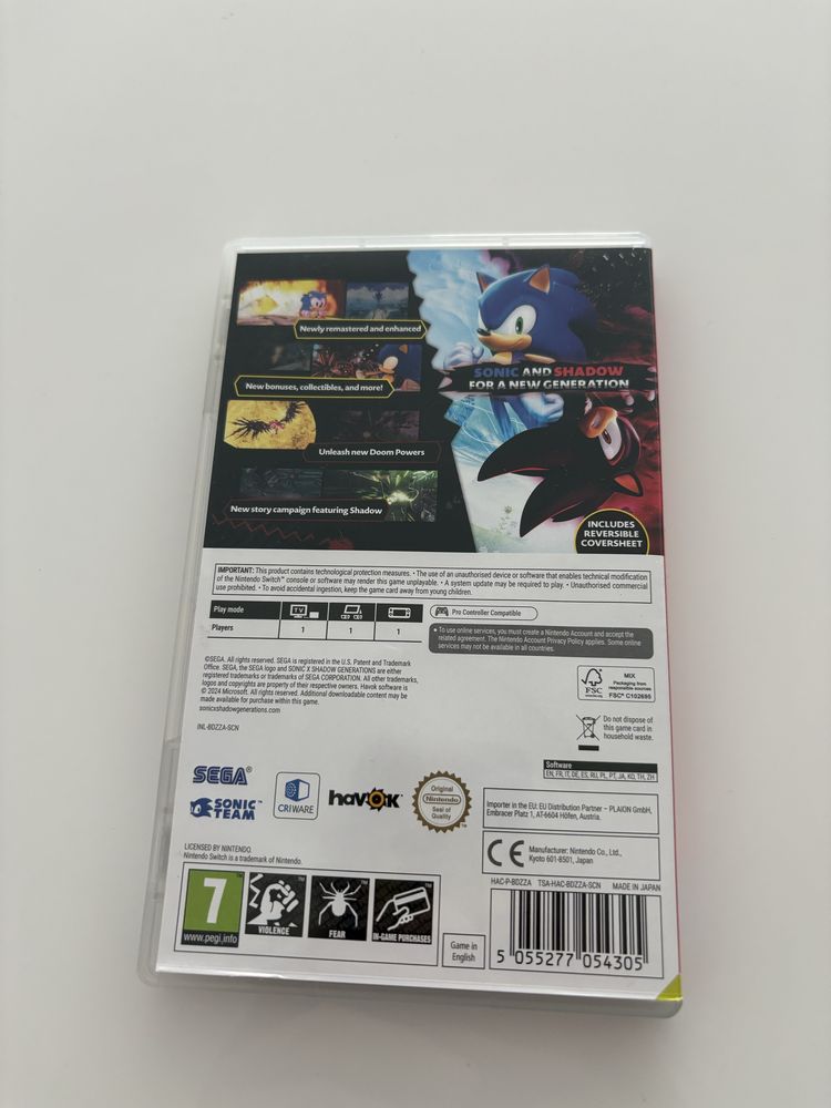 Sonic Shadow Generations