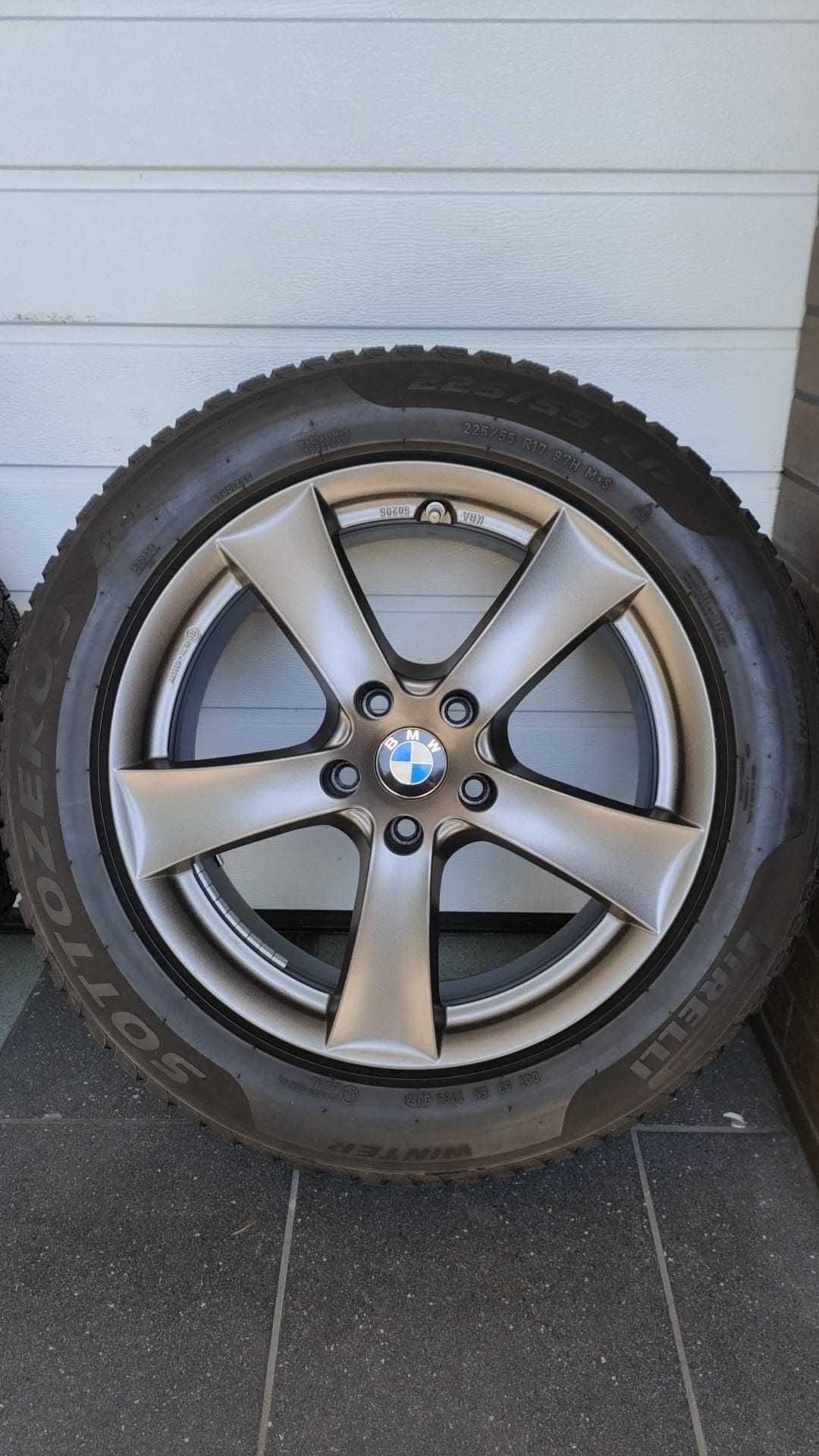 Koła Bmw seria 5 G30 G31 17" 5x112 opony zima 225/55/17 (OL1403)