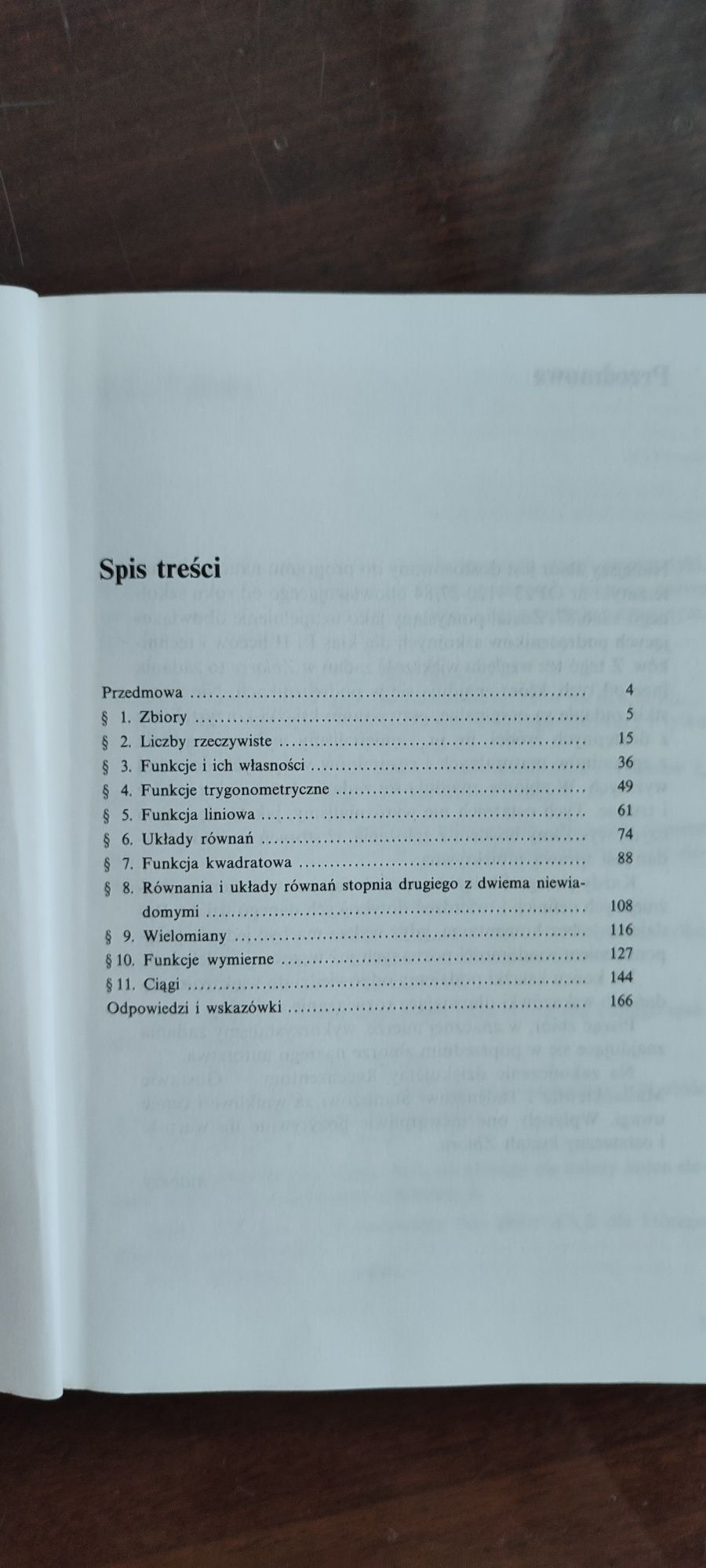 Zbiór zadań z matematyki dla klasy I i II liceum ogólnokształcącego