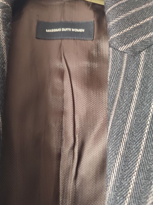 Blazer de risquinhas Massimo Dutti