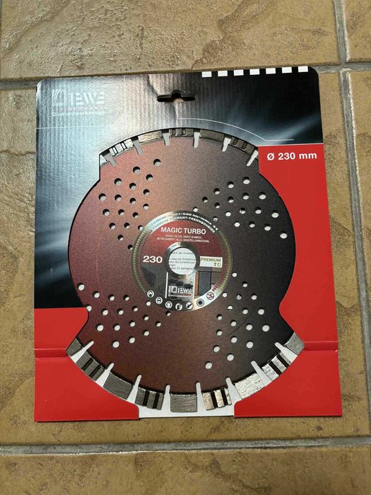 Tarcza diamentowa Diewe Magic Turbo 230/22,23 beton