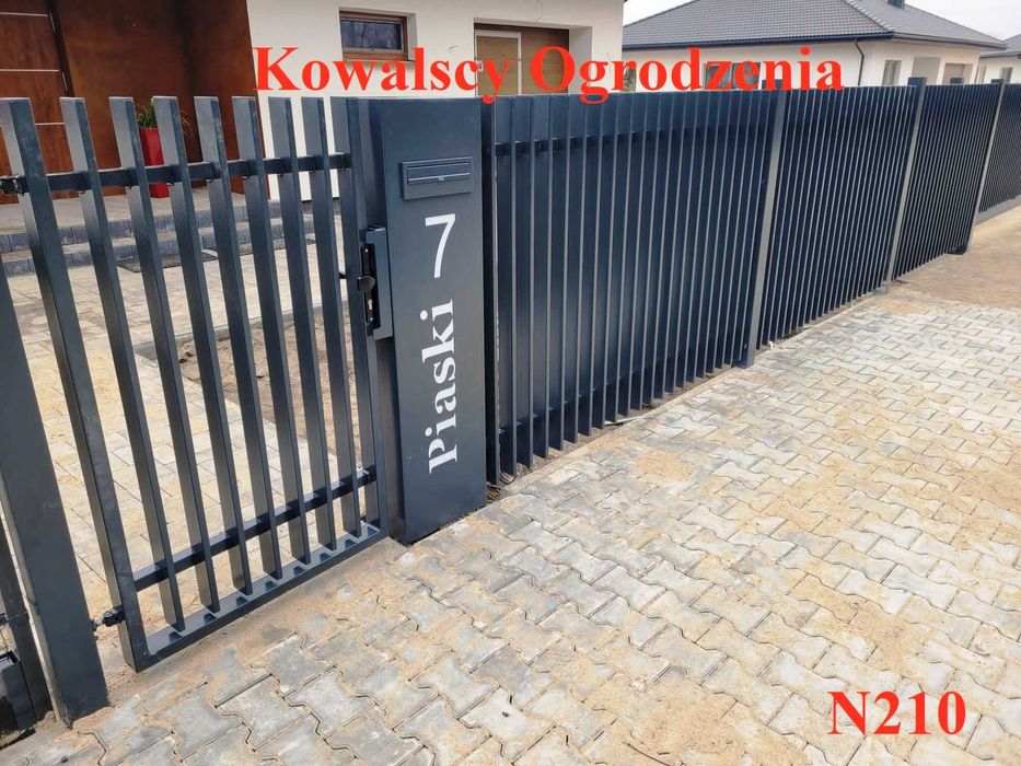 Nowoczesne Ogrodzenia z Metalu Bramy Balustrady Na Wymiar Montaż