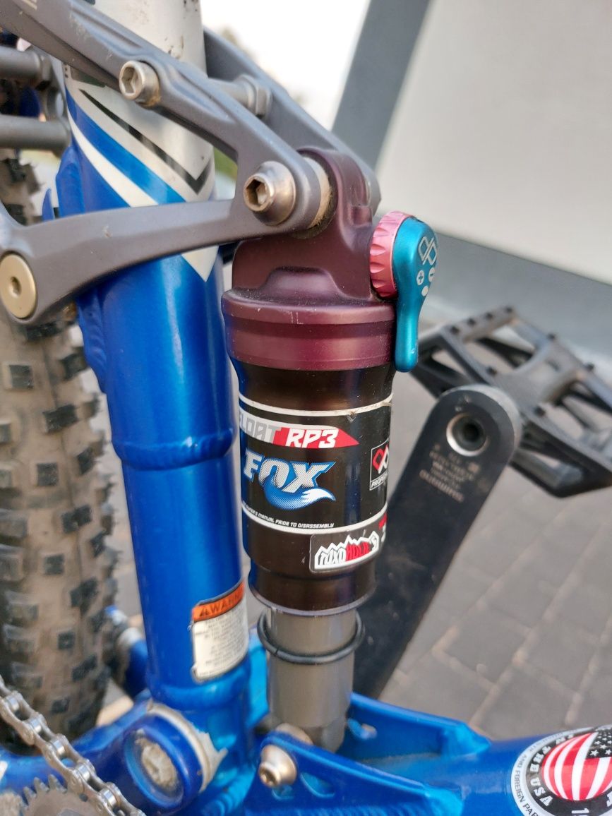 Trek fuel full 26 cali rock shox fox xtr