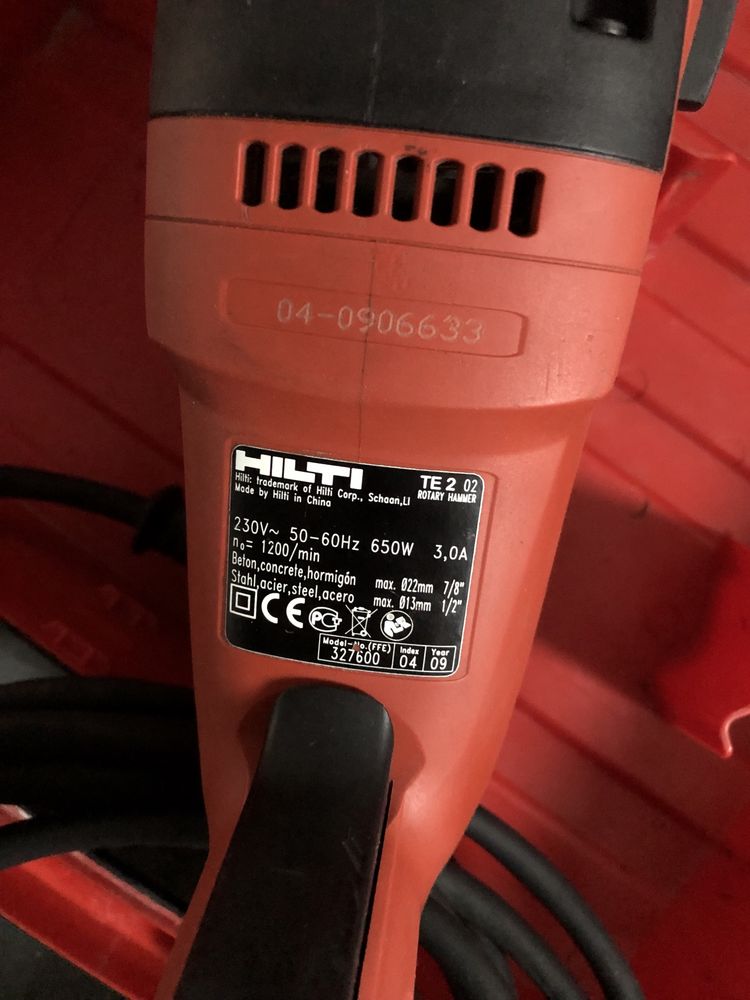 Мережевий перфоратор Hilti TE 2