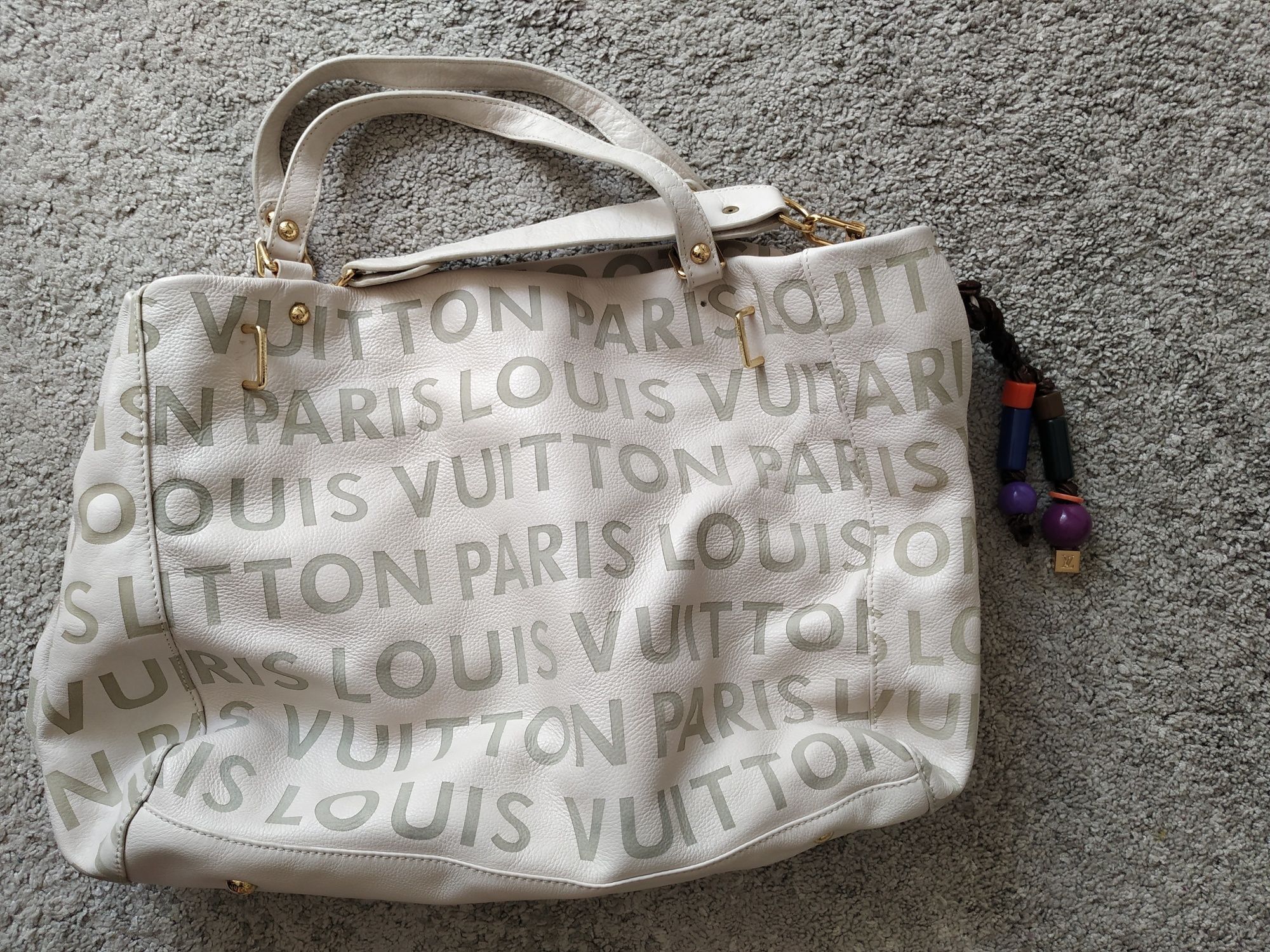 Duża torba torebka Louis Vuitton oryginalna