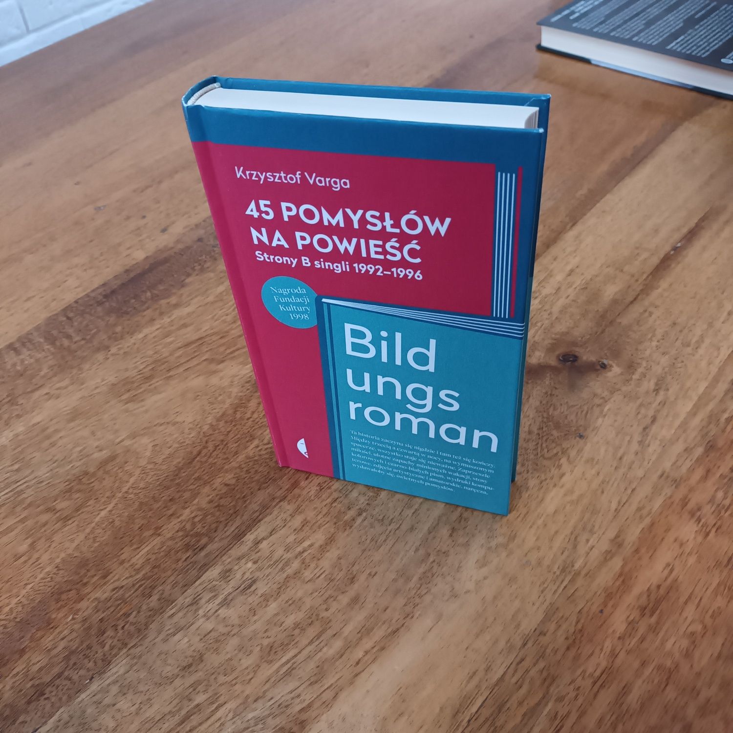 Krzysztof Varga  45 pomysłów  na powieśc  Bildungsroman