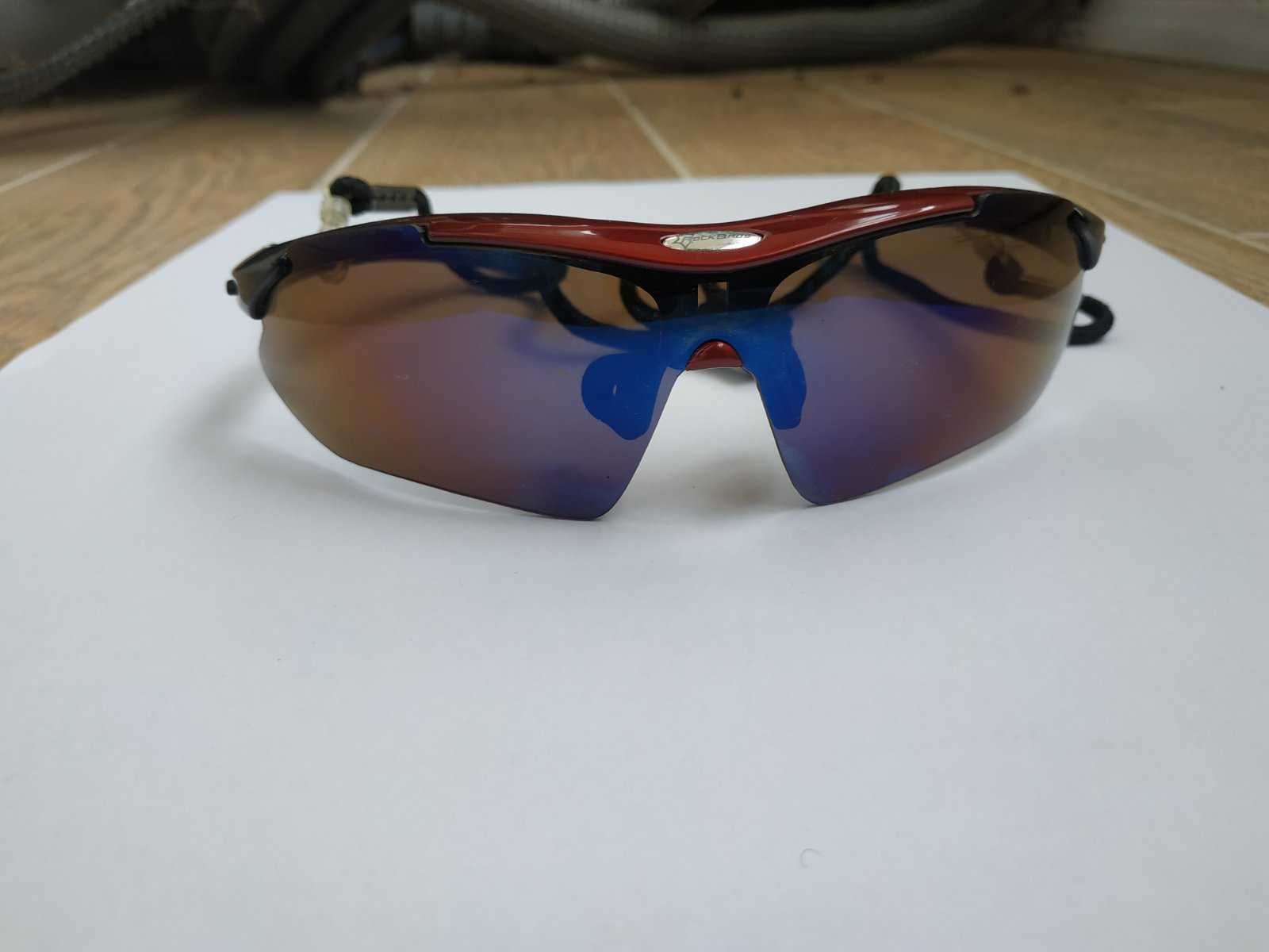 Спортивні тактичні сонцезахисні окуляри rockbros polarized 5 в 1 uv400