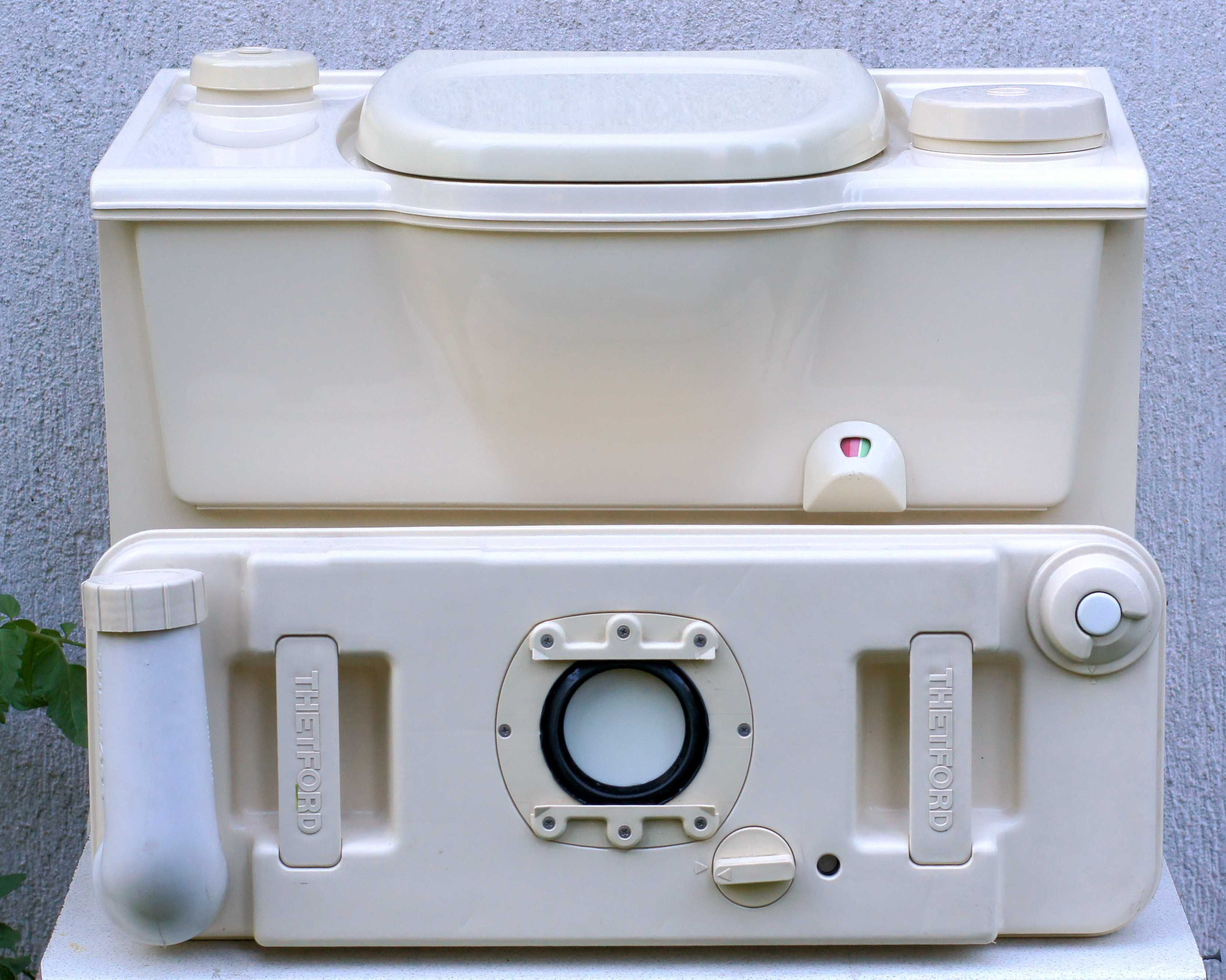 Toaleta kasetowa do zabudowy Thetford Cassete Porta Potti C2 Lewa