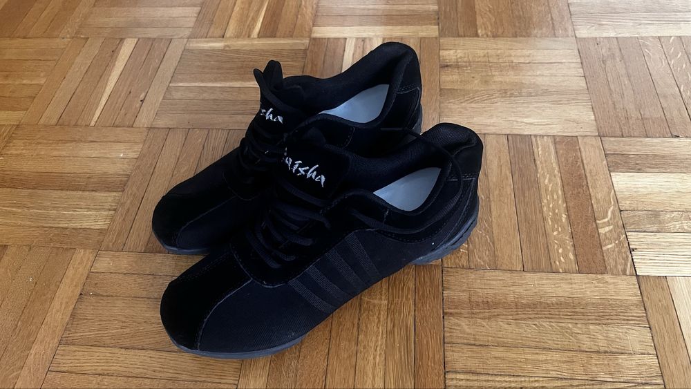 Buty czarne nowe , męskie- do tańca , ćwiczeń