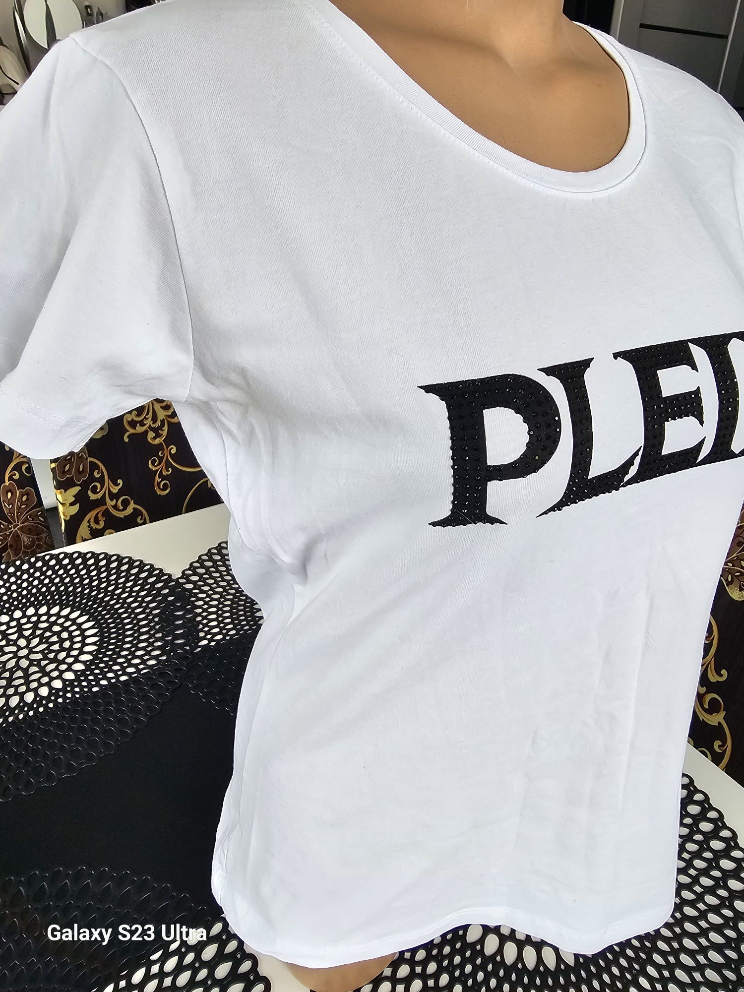 Bluzka t-shirt Philipp Plein L