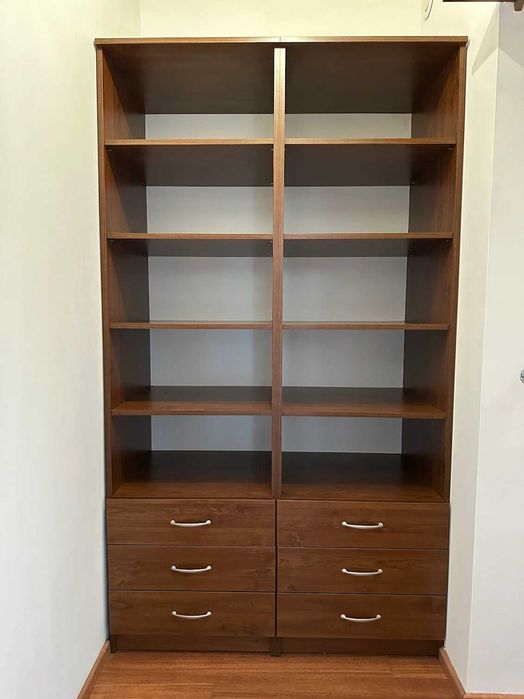 Szafa / regał z szufladami – komplet 2 słupków