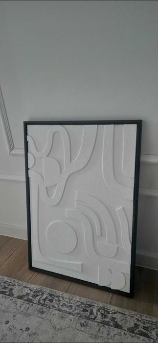 Obraz 3D dwa obrazy 50x70cm abstrakcja