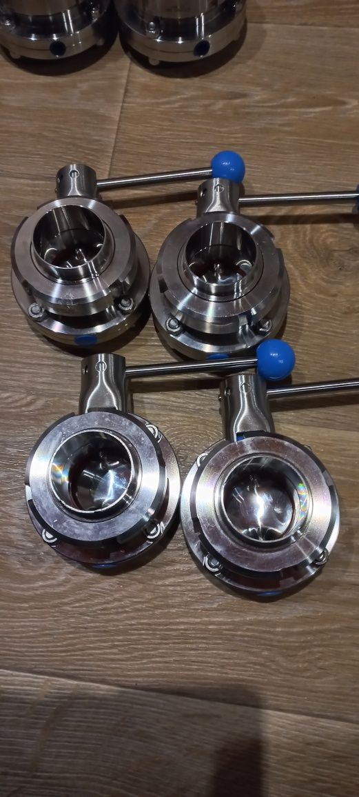 Продам краны нержавейка шиберные DN 40, DN50, DN65