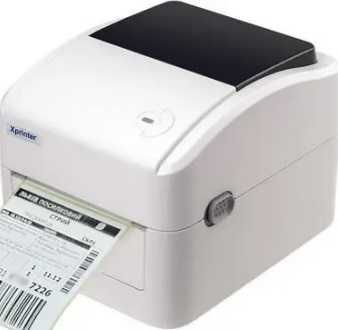 Принтер Xprinter XP 420B 470B 480B для Нової пошти друк ТТН штрих кода