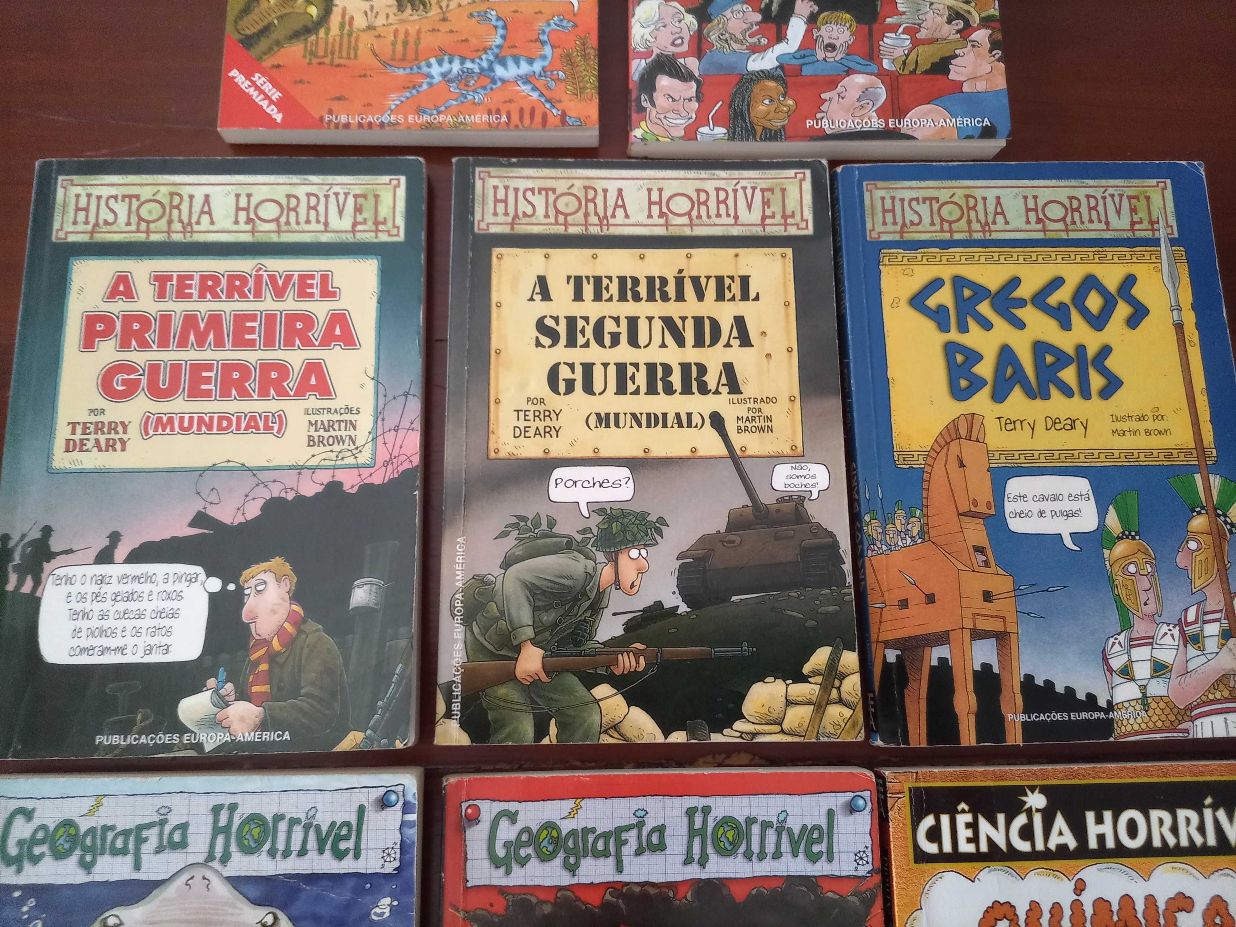 Livros colecções Cultura / História / Ciência / Geografia Horrível