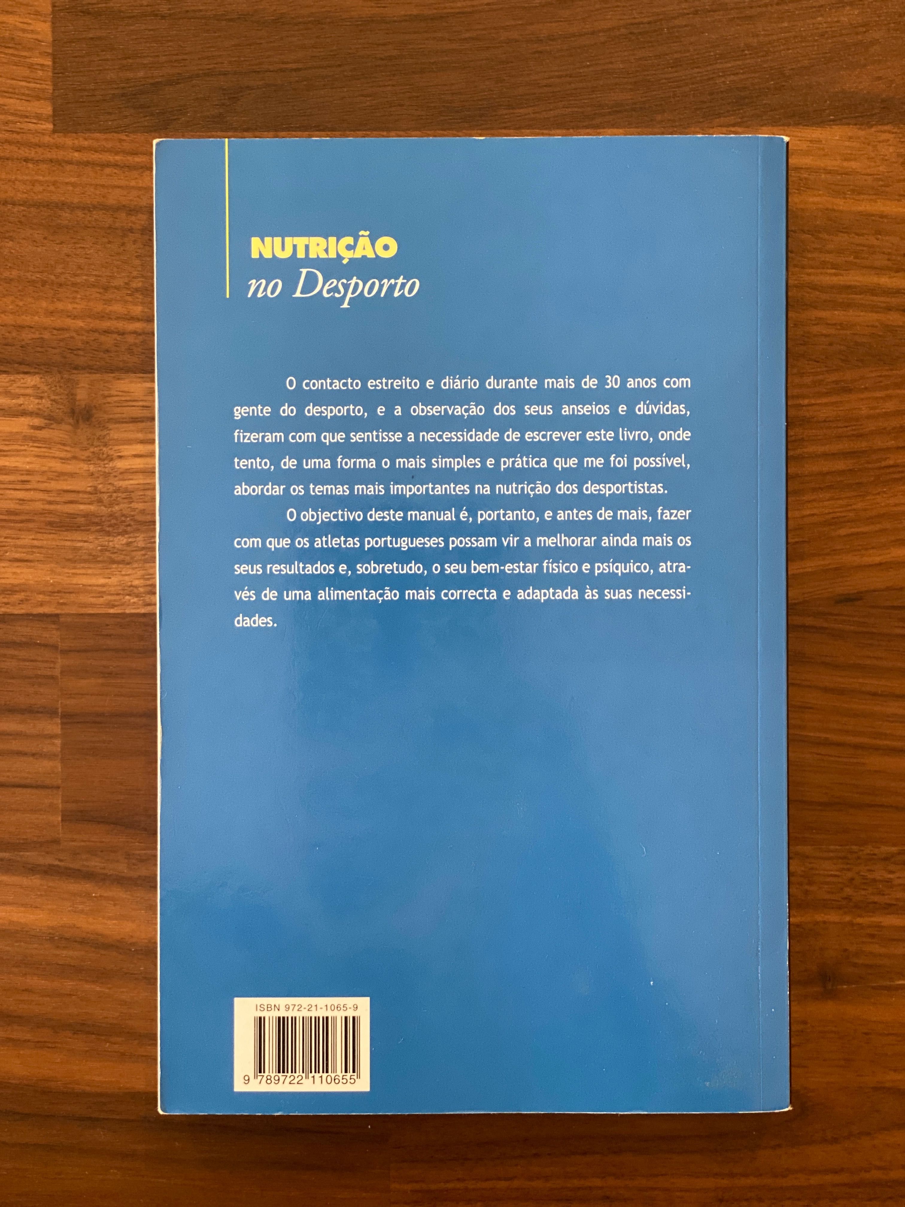 Livro Nutrição no Desporto