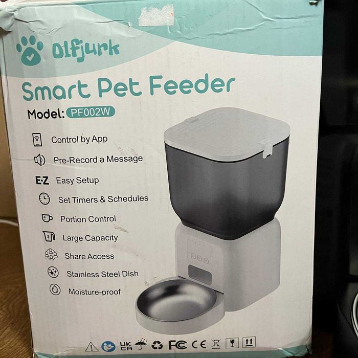 Cмарт кормушка для собак и кошек Olfjunk Smart Pet Feeder