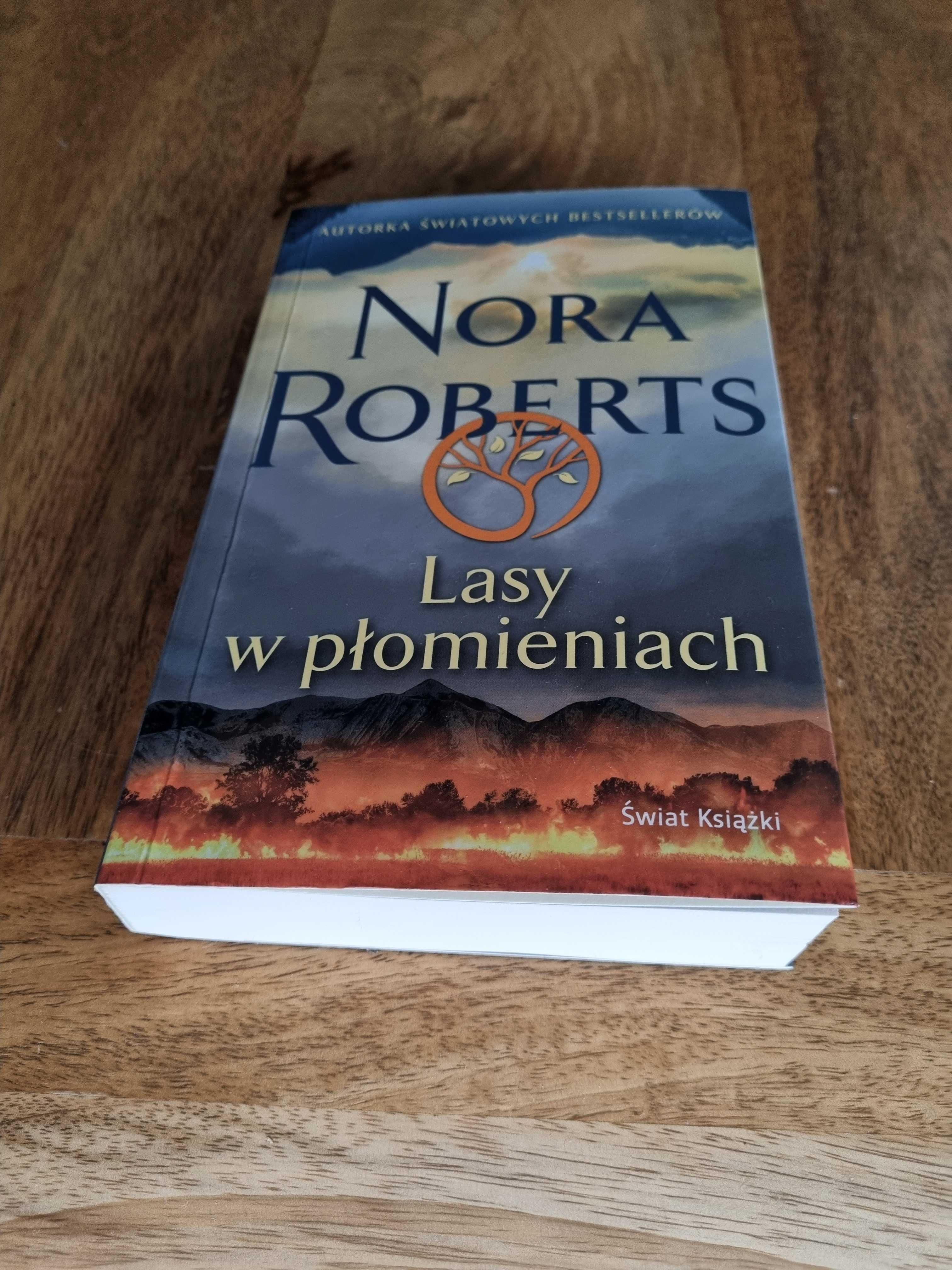 "Lasy w płomieniach" Nora Roberts